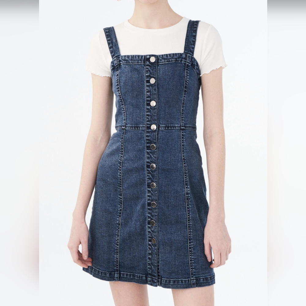 AEROPOSTALE blue jean dress Size small